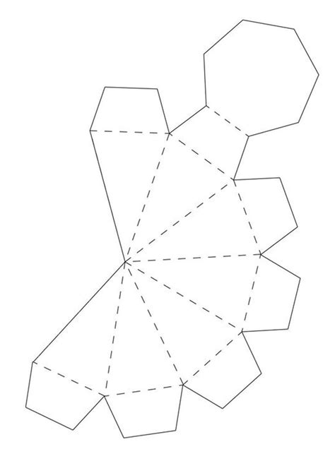 Printable Paper Diamond Template